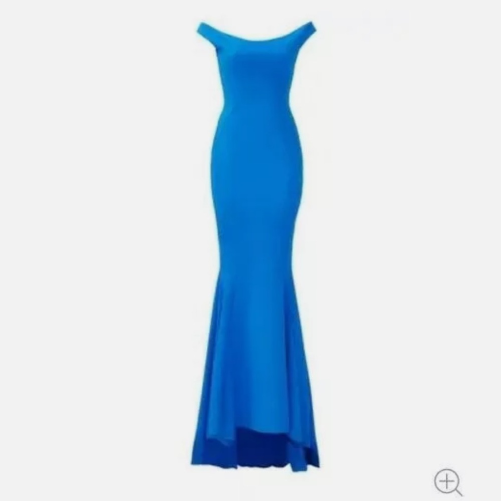 Chiara Boni Off Shoulder Gown